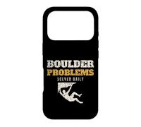 Boulder Problems Solved Daily Funny Climber Bouldering Case for iPhone 17 Pro