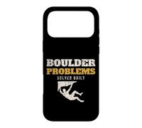 Boulder Problems Solved Daily Funny Climber Bouldering Case for iPhone 17 Pro Max