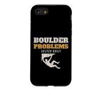 Boulder Problems Solved Daily Funny Climber Bouldering Case for iPhone SE (2020) / 7/8