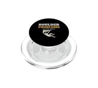 Boulder Problems Solved Daily Funny Climber Bouldering PopSockets PopGrip for MagSafe