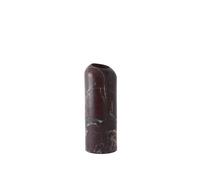 Boulder Vase Tall Red