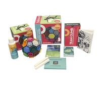 BOULDERBALL TEAM CLIMB - Complete Set: Boulderball BASIC + Team Climb - Finger Climbing Game for Teamwork & Dexterity - incl. Liquid Chalk - Skill Game for Kids & Adults - Made in Italy