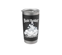 Bouldering Bold Bolder Boulderer Stainless Steel Insulated Tumbler