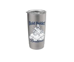 Bouldering Bold Bolder Boulderer Stainless Steel Insulated Tumbler