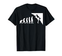 Bouldering Evolution - Fun Climbing Gift T-Shirt
