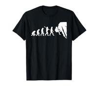 Bouldering Rock Climbing Evolution Hiking Outdoor Climber T-Shirt
