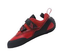 Bouldering Shoes,Men's Climbing Shoes,Climbing Shoes Bouldering,Symmetrical Sole,Grip,Lightweight Non-Slip,Quick On/Off,Fit Adjustability,for Beginners Or for Long and Moderate Ascents(Red,5.5 UK)