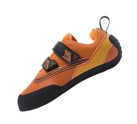 Bouldering Shoes,Men's Climbing Shoes,Climbing Shoes Bouldering,Symmetrical Sole,Grip,Lightweight Non-Slip,Quick On/Off,Fit Adjustability,for Beginners Or for Long and Moderate Ascents(Orange,9 UK)