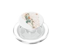 Bouldering Skeleton Spider Rock Climbing Climb Mountain PopSockets PopGrip for MagSafe