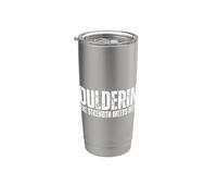 Bouldering Where Strength Meets Beauty Boulderer Boulder Stainless Steel Insulated Tumbler