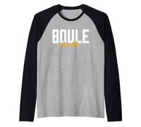 Boule for Life! Bocce Ball Raglan Baseball Tee