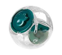 Boule Hamster - ABS Transparent 15 cm Design Respirant | Jouet Exercice Multifonctionnel Portable Sphère Activité Petit Animal Souris Gerbille Pour Maison Voyage Jeu Adulte Enfant