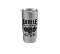 Boule Saying Balls Throwing Boccia Game Botcha Boules Set Stainless Steel Insulated Tumbler