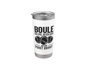 Boule Saying Balls Throwing Boccia Game Botcha Boules Set Stainless Steel Insulated Tumbler