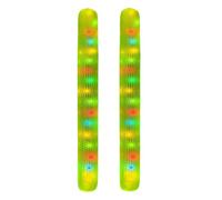 Bouler Pool Swimming Noodles, Inflatable Pool Noodles for Adults, 2x Inflatable Swimming Poles for Pool | Giant Outdoor Water Games, Bright Colorful Light I