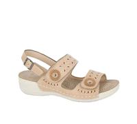 Boulevard Becca Sandal Womens | Sandals | Natural | UK Size 3