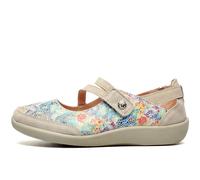 Boulevard Blossom Womens Leather Shoes Trainers, Size 8 In Grey