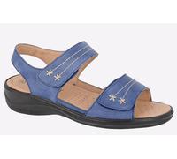 Boulevard Cherise Sandal Womens - Navy Nubuck - Size UK 8