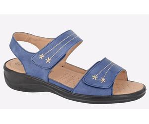 Boulevard Cherise Sandal Womens - Navy Nubuck - Size UK 8