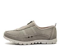 Boulevard Chloe Womens Shoes (Wide Fit) Trainers, Size 9 In Grey