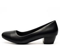 Boulevard L402A Womens Low Heel Plain Court Shoes Size UK 2