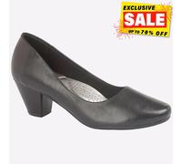 Boulevard Clermont Womens Classic Fashion Smart Work Court Shoes Black