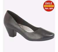 Boulevard Clermont Womens Classic Fashion Smart Work Court Shoes Black