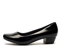 Boulevard Clermont Womens Court Shoes | Black Patent | UK Size 5