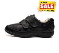 Boulevard Gianna Fulfit Womens Leather Dress Wide Fit Fashion Shoes Black