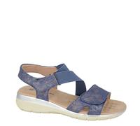Boulevard L 283 Ladies' Elasticated Touch Fastening Open Toe Sandals
