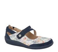 Boulevard L 388 Ladies' Touch Fastening Casual Leather Mary Jane Shoes