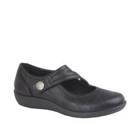 Boulevard L 435 Ladies' Touch Fastening Asymmetrical Mary Jane Shoes