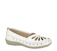 Boulevard L 516 Ladies' Closed Toe Perforated Casual Slip On Sandals