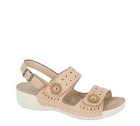 Boulevard L 518 Ladies' Touch Fastening Strappy Sling Back Sandals