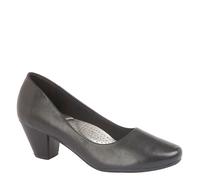 Boulevard L 532 Ladies' Plain Low Heeled Court Shoes