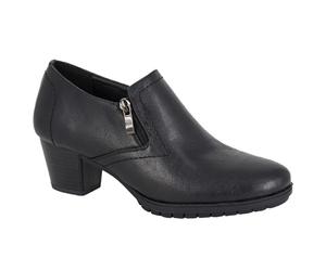 Boulevard L389A Ladies High Cut Twin Zip Casual Court Shoes
