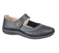 Boulevard Ladies Wide Fit Sandals Mary Jane EEE Fit Comfort Shoes Summer Womens