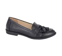 Boulevard L412 Ladies Comfort Classic Smart Fashion Work Tassle Loafers Shoes