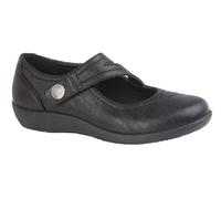 BOULEVARD L435 X Wide EE Fit Touch Fastening Over Bar Shoes