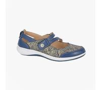 Boulevard L443C Ladies Shoes Navy Sparkle - UK 4