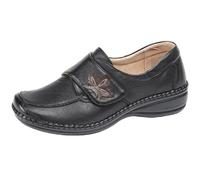 Boulevard Winona Shoes Womens (Wide Fit) Trainers, Size 7 In Black