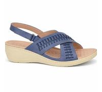 Boulevard L827 Slingback Sandals in Blue - UK 4 - Blue