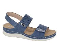 Boulevard L844 Ladies Womens Twin Touch Fastening Sling Back Sandal