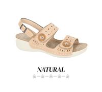 Boulevard Becca Sandal Womens | Sandals | Natural | UK Size 6