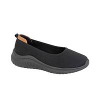Boulevard Lalia Womens Slip On Shoes | Slip On Shoes | Black | UK Size 8