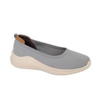 Boulevard Lalia Womens Slip On Shoes | Slip On Shoes | Grey | UK Size 4