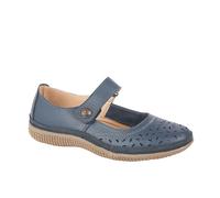 Touch Fastening Perforated Bar Casual - Navy