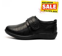 Boulevard Toronto Womens Casual Fashion Classic Bar Shoes Wide Fit Black