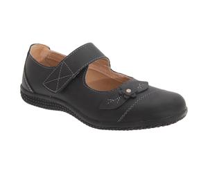 Boulevard Women/Ladies Touch Fastening Extra Wide Summer Lea DF423