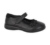 Boulevard Women's Flower Mary Janes in Black | Size: 1 Boulevard Black 1